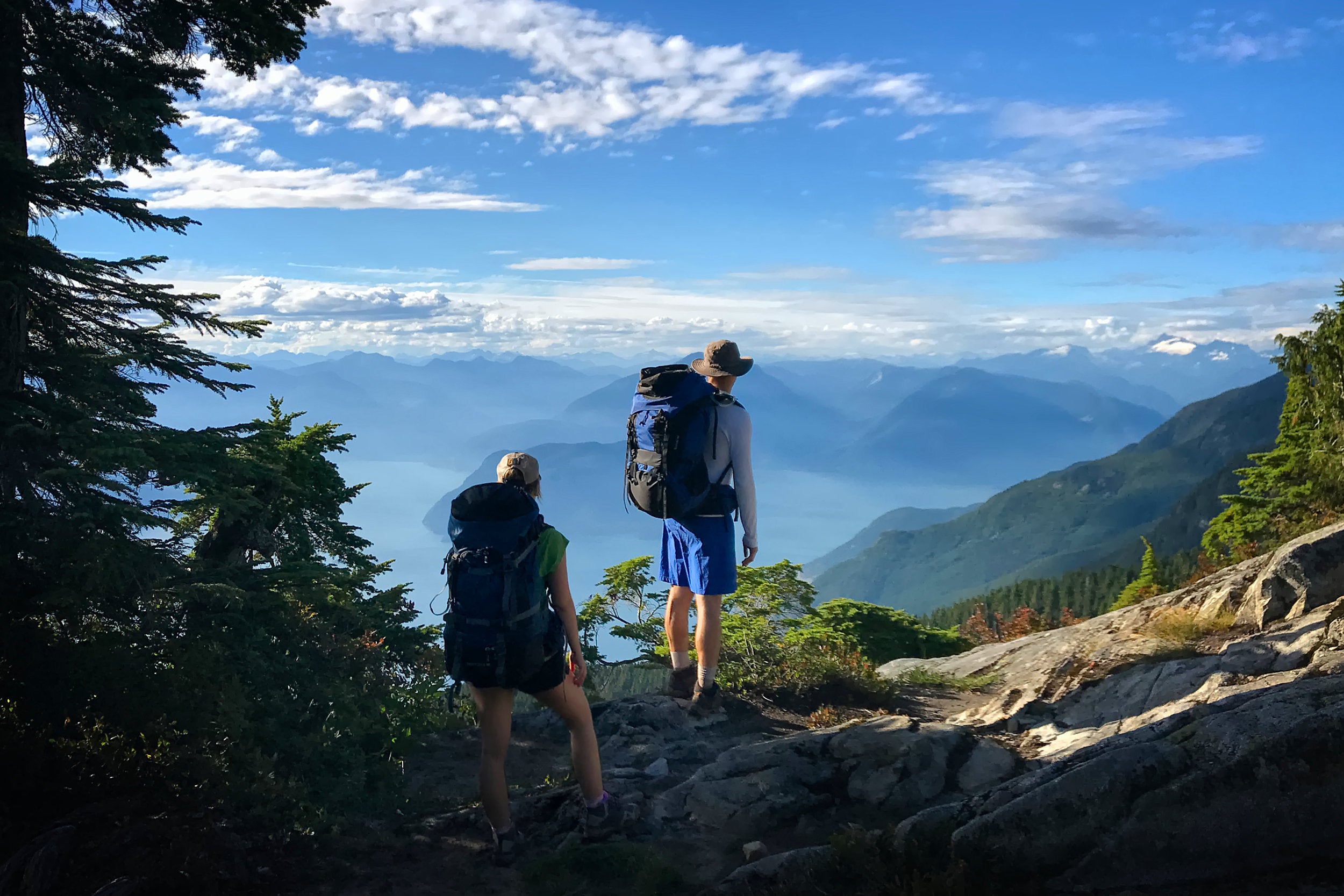 Hiking in Vancouver, British Columbia - Bearwatch Systems Company Founders